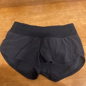 Lululemon - Low rise speed ups inseam of 2.5.